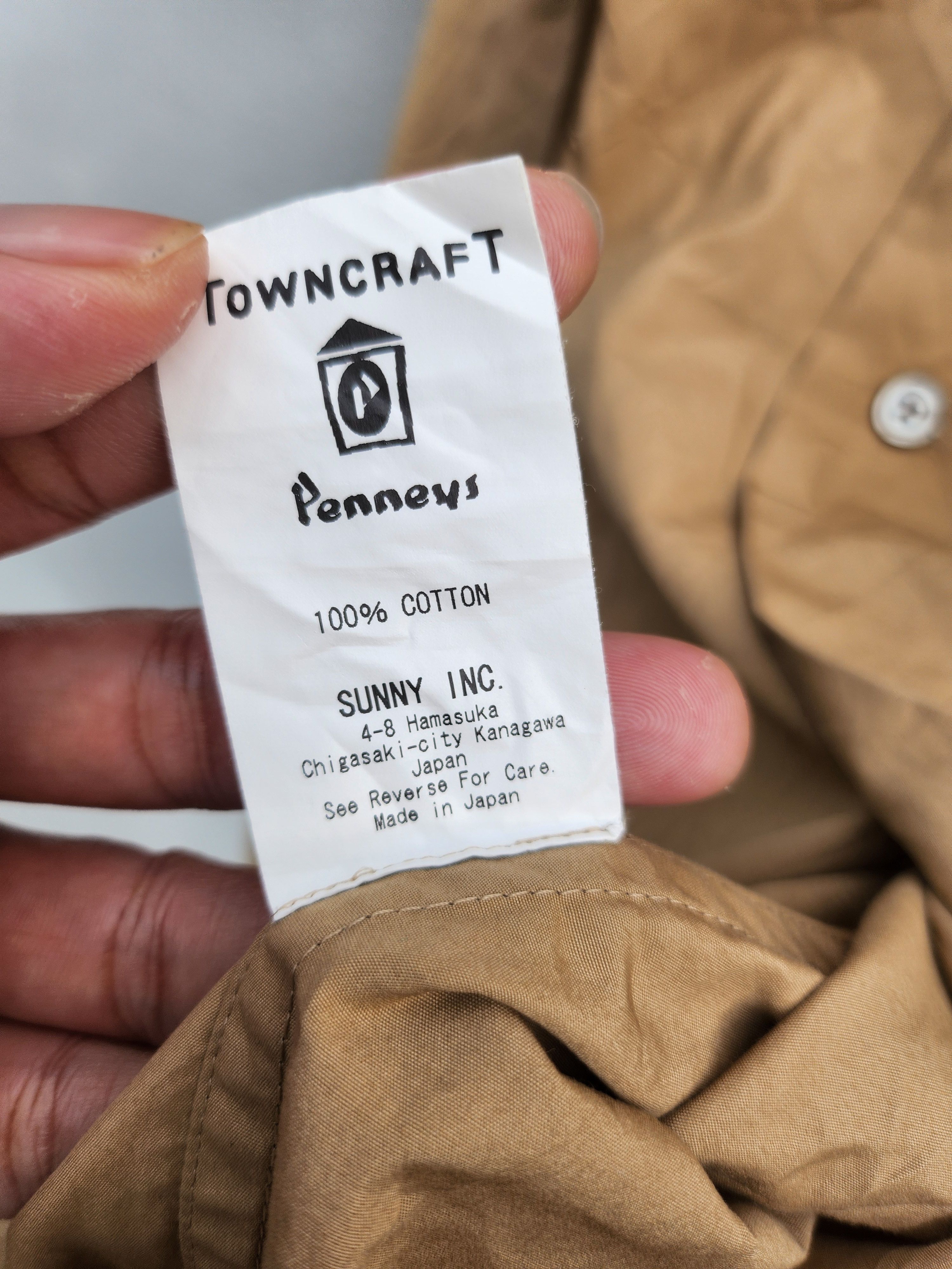 Japanese Brand × Seditionaries × Towncraft Town Craft Tapered Penneys Shirt Size US S / EU 44-46 / 1 - 5 Thumbnail