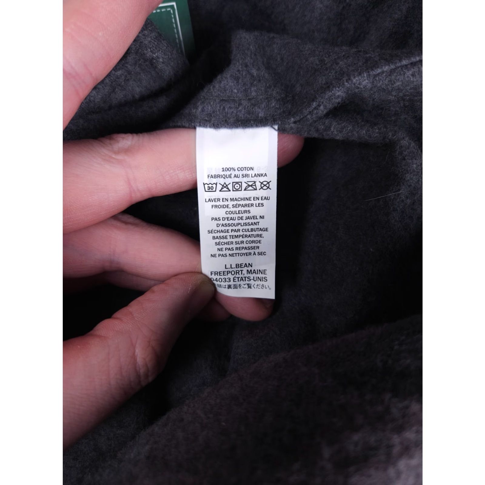 Vintage LL Bean Chamois Shirt Mens Medium Gray Outdoor Preppy Work NWT Stains Button-Up Regular Collar Spread Pockets Vintage: No Casual Mens Shirt Size US M / EU 48-50 / 2 - 7 Thumbnail