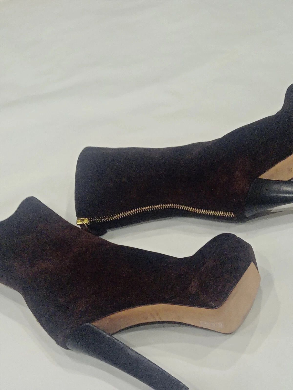 Giuseppe Zanotti Giuseppe Zanotti Brown Suede Platform Ankle Boots 36 .US - 6 Size US 6 / IT 36 - 7 Thumbnail
