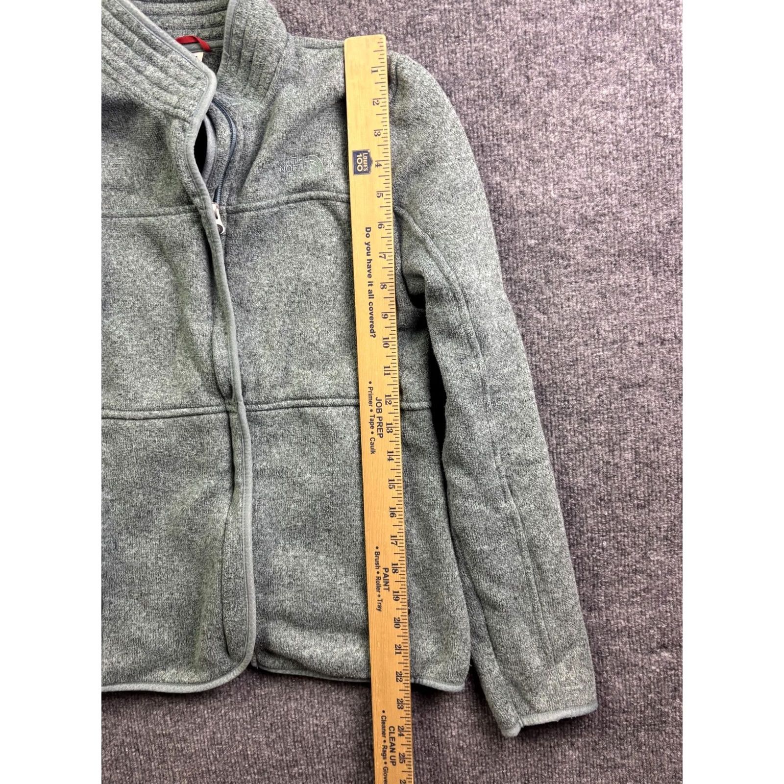 The North Face The North Face Womens Fleece Jacket M Gray Full Zip Pockets Collared Size M / US 6-8 / IT 42-44 - 4 Thumbnail