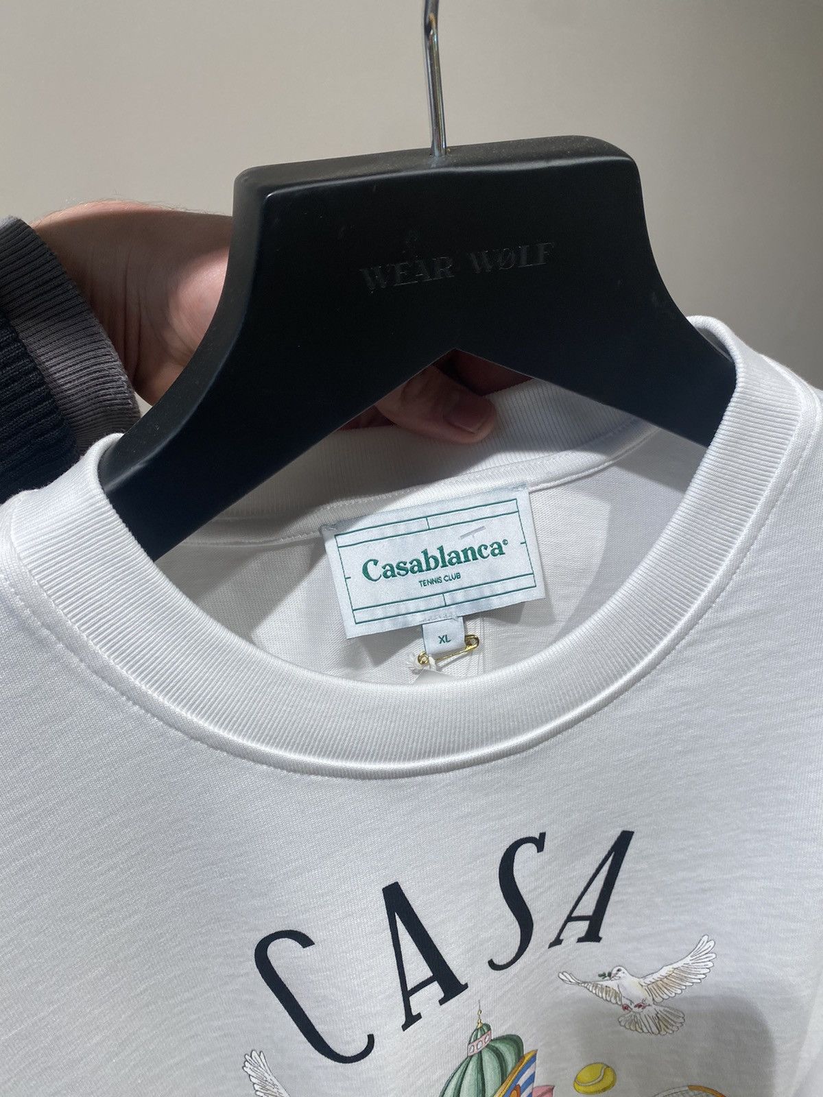 Casablanca BNWT Casablanca T-Shirt Size US XL / EU 56 / 4 - 2 Thumbnail