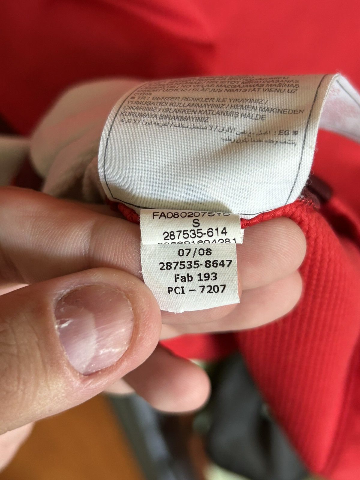 Nike Vintage Arsenal 2008-2009 Home Nike Soccer Jersey Football Size US S / EU 44-46 / 1 - 18 Thumbnail
