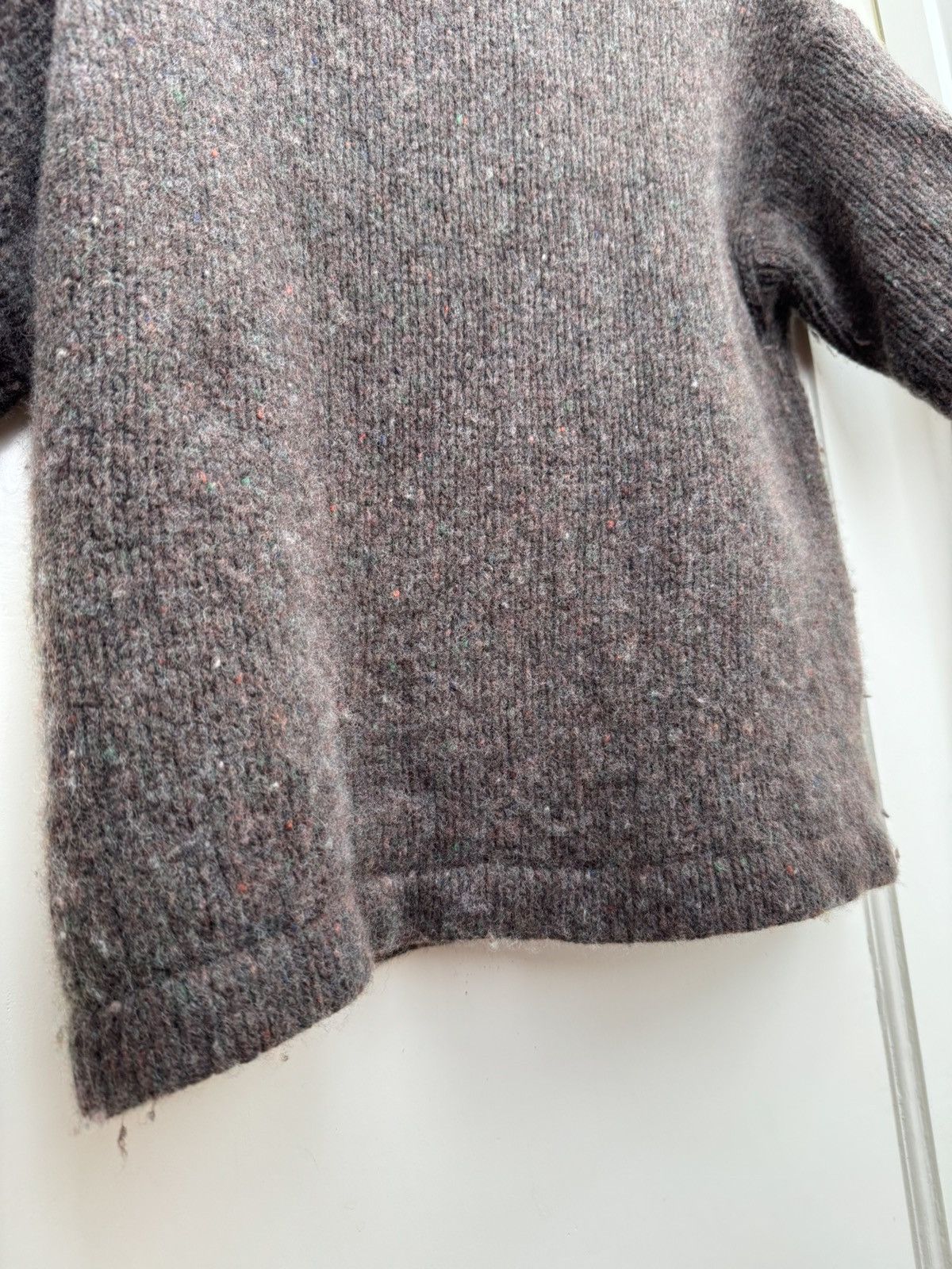 ERL ERL Brown Wool Knit Polo Shirt Size US M / EU 48-50 / 2 - 11 Thumbnail