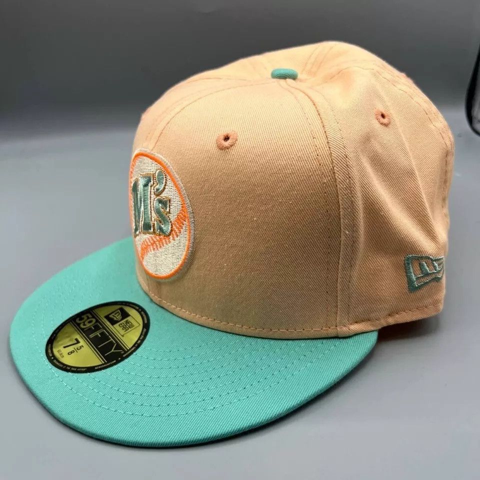 New Era Seattle Mariners Hat Men 7 5/8 40th Anniversary Fitted Cap Size ONE SIZE - 5 Thumbnail