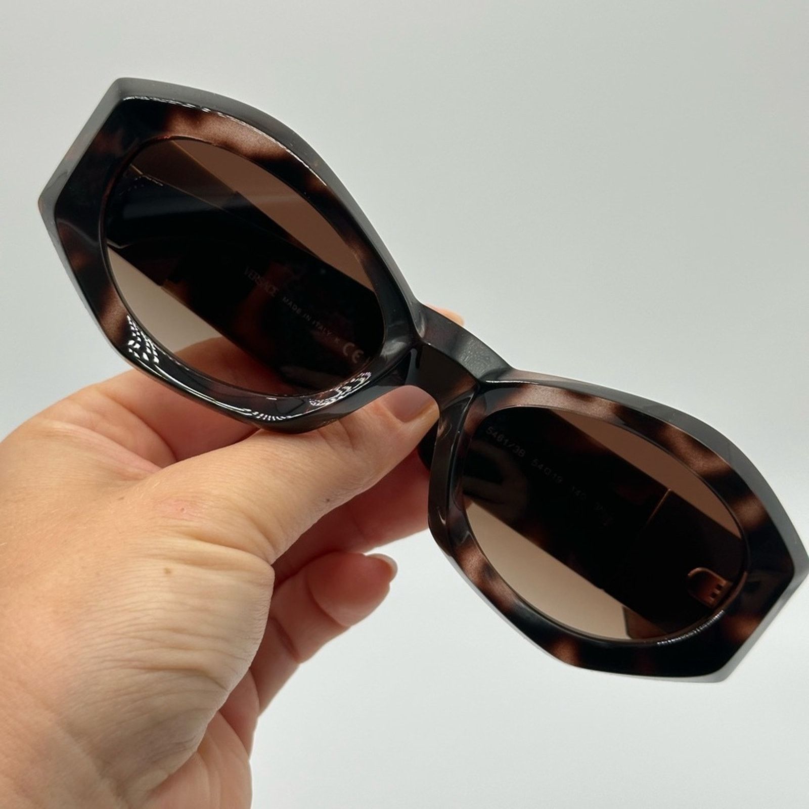 Versace NEW VERSACE VE4466U 54613B Havana Brown Gradient Women Size ONE SIZE - 8 Thumbnail