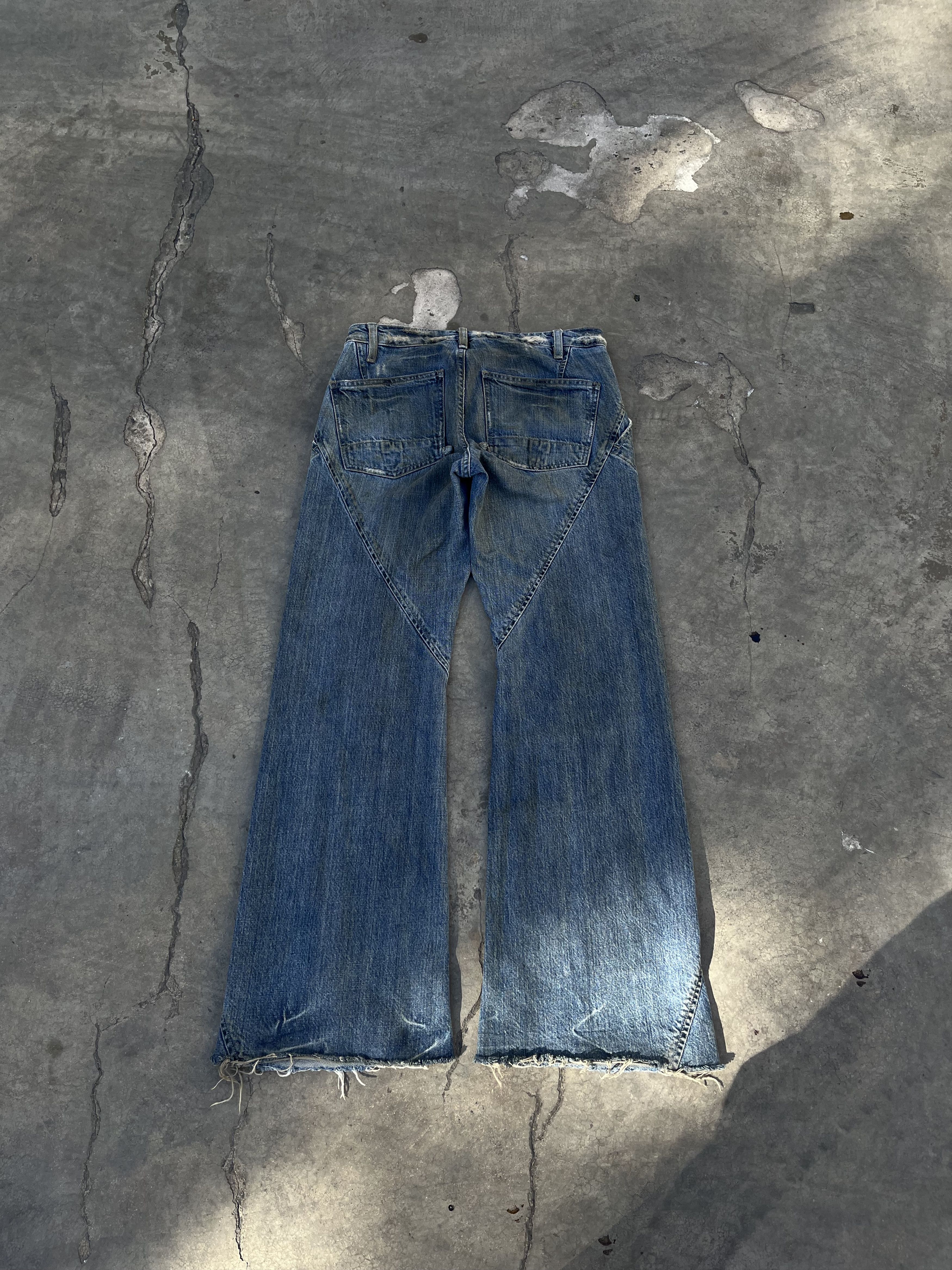 Rick Owens Rick Owens SLAB Spiral Cut Jeans Size 24" / US 00 / IT 34 - 5 Thumbnail