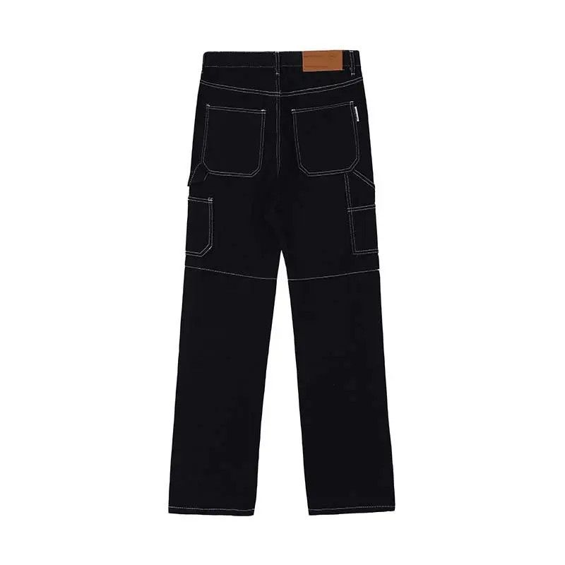 Japanese Brand × Jean Retro loose straight leg casual jeans Size US 32 / EU 48 - 5 Thumbnail