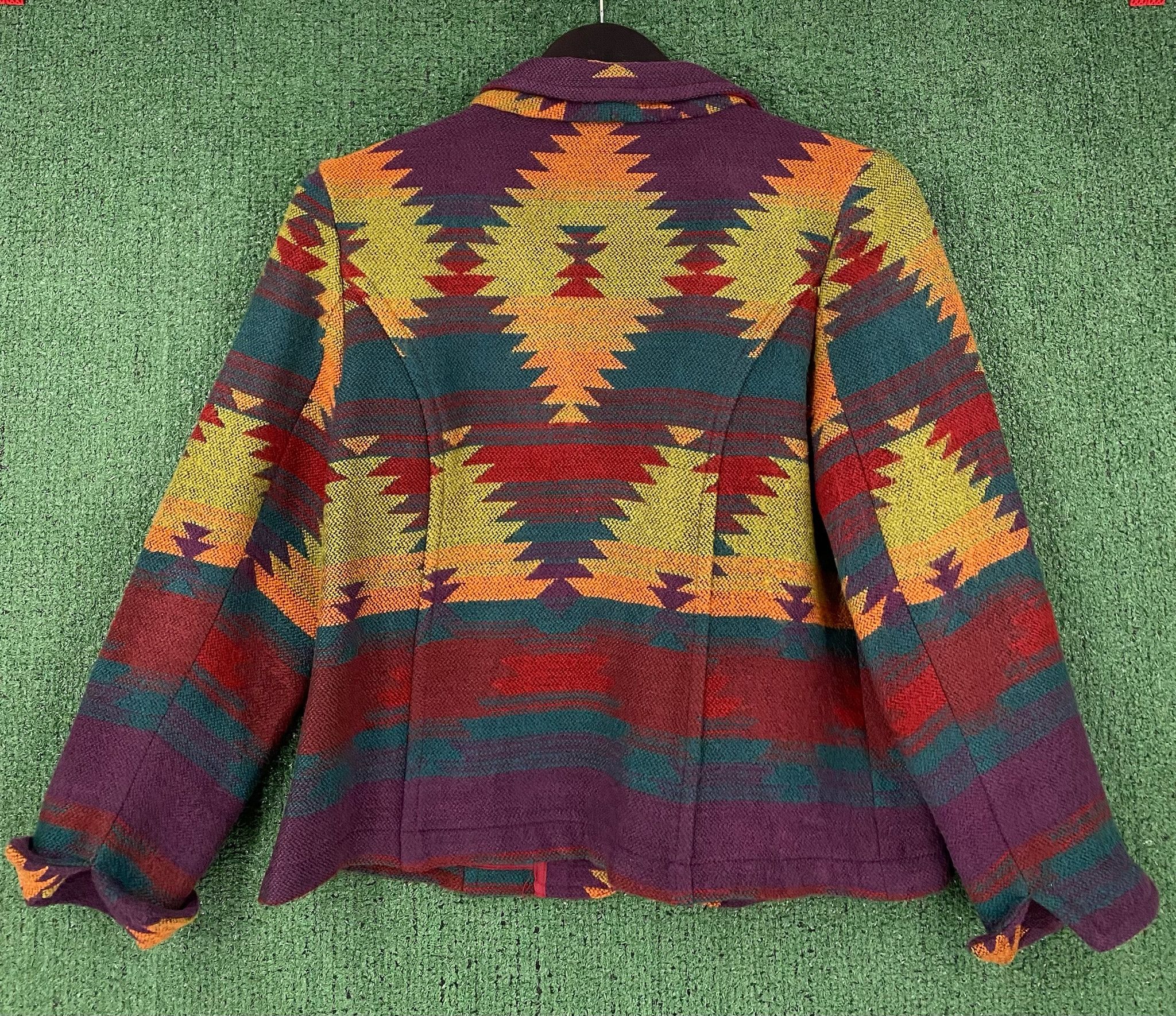 Coldwater Creek Vintage Coldwater Southwestern Blazer Jacket Small Petite Size S / US 4 / IT 40 - 7 Thumbnail