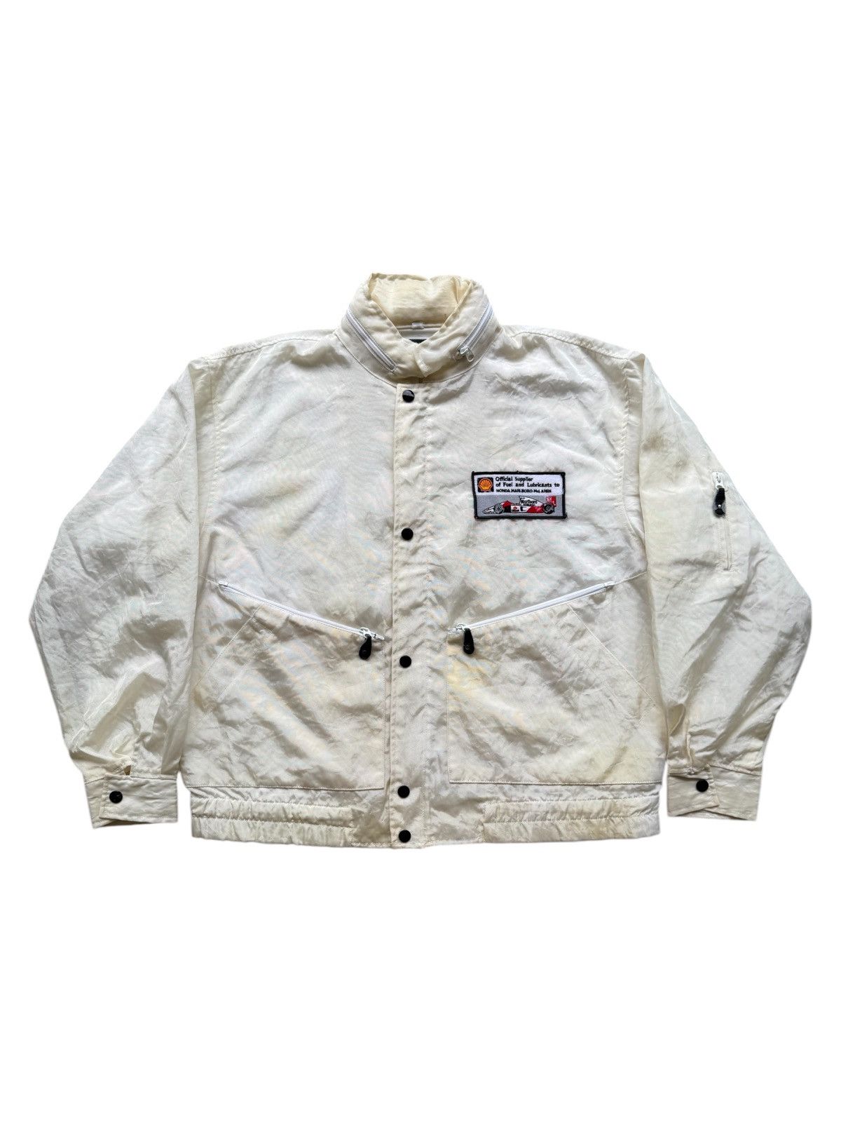 Formula 1 VERY RARE VINTAGE JACKET FORMULA 1 HONDA MCLAREN MARLBORO Size US L / EU 52-54 / 3 - 1 Thumbnail