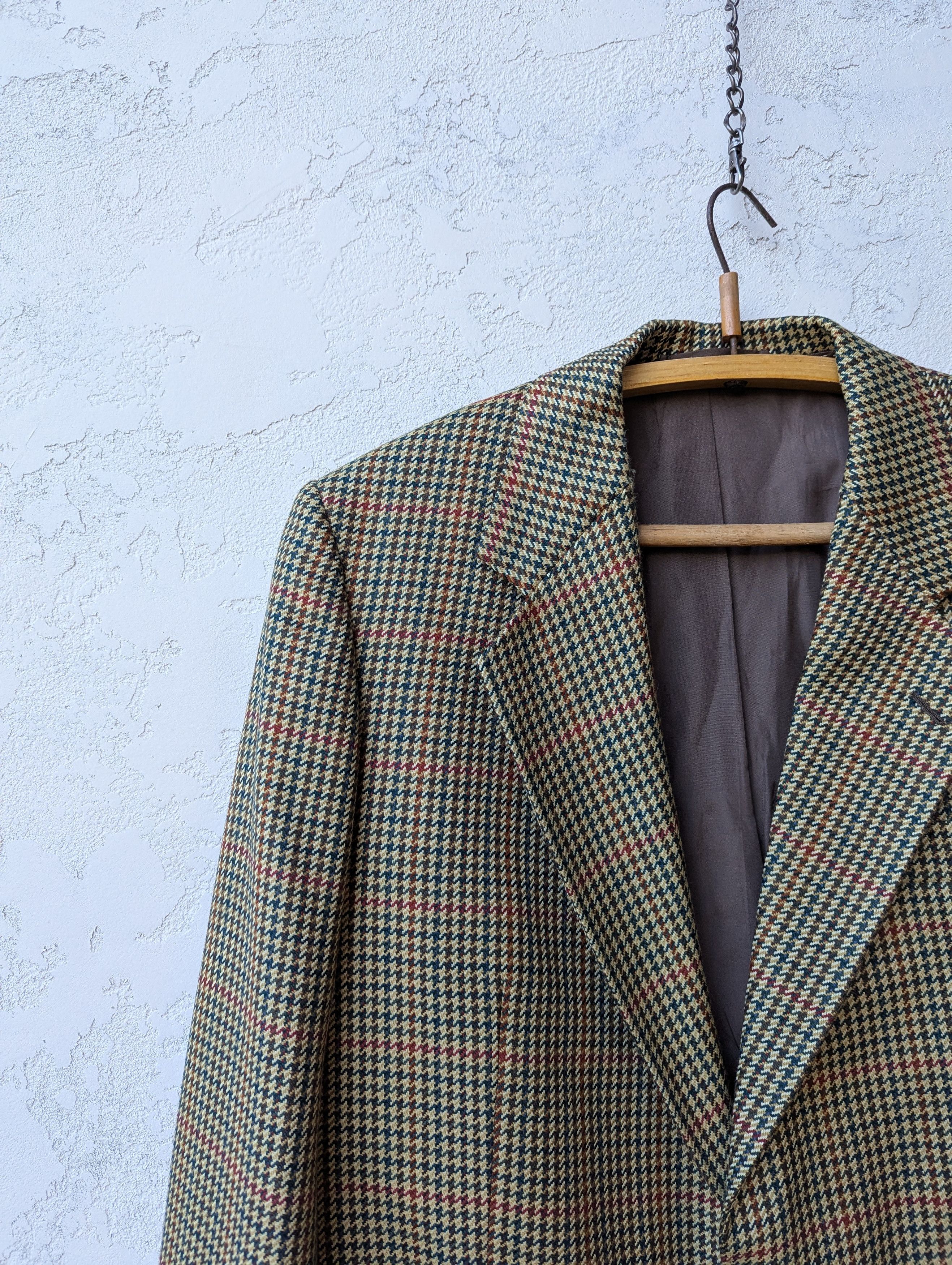SCABAL Scabal x Franz Stolz Vintage Wool Blazer Jacket Size 50R - 5 Thumbnail