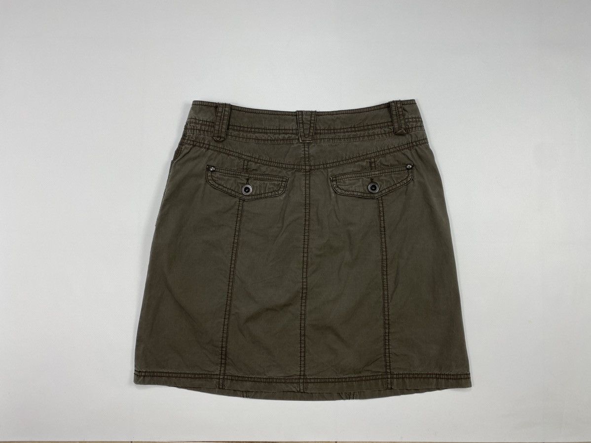 Vintage 🔥LASTDROP🔥Y2K GorpCore Washed Brown A-Line Lightweight Skirt Size 29" - 14 Thumbnail
