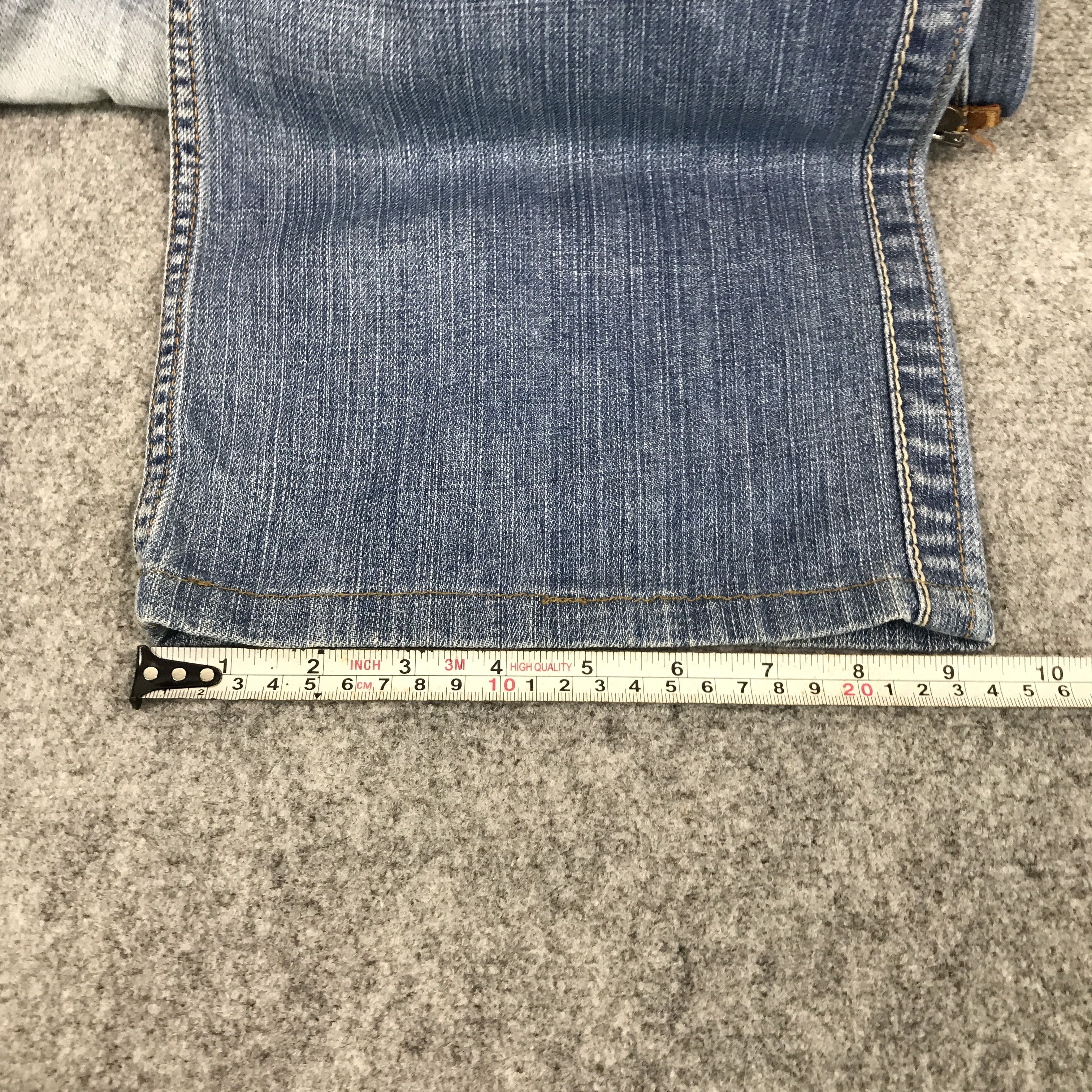 If Six Was Nine × Japanese Brand × Le Grande Bleu (L.G.B.) FLARED BLUE WAY MODERN BOOTCUT DENIM JEANS Size US 32 / EU 48 - 13 Thumbnail