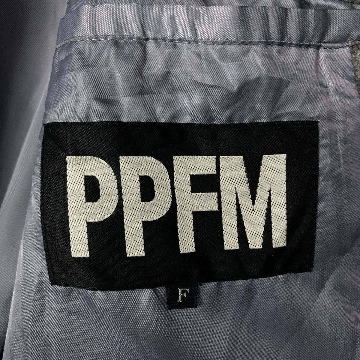 PPFM 🔥VINTAGE LONG BIKER JACKET WOOL PPFM Size US M / EU 48-50 / 2 - 22 Thumbnail