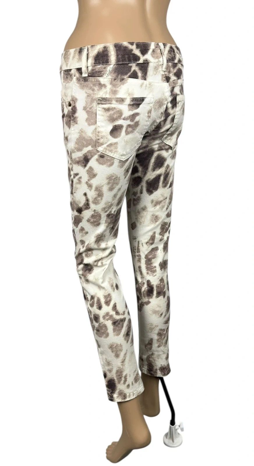 Just Cavalli Just Cavalli Skinny Printed Pants Crop size 27 Size 27" / US 4 / IT 40 - 9 Thumbnail