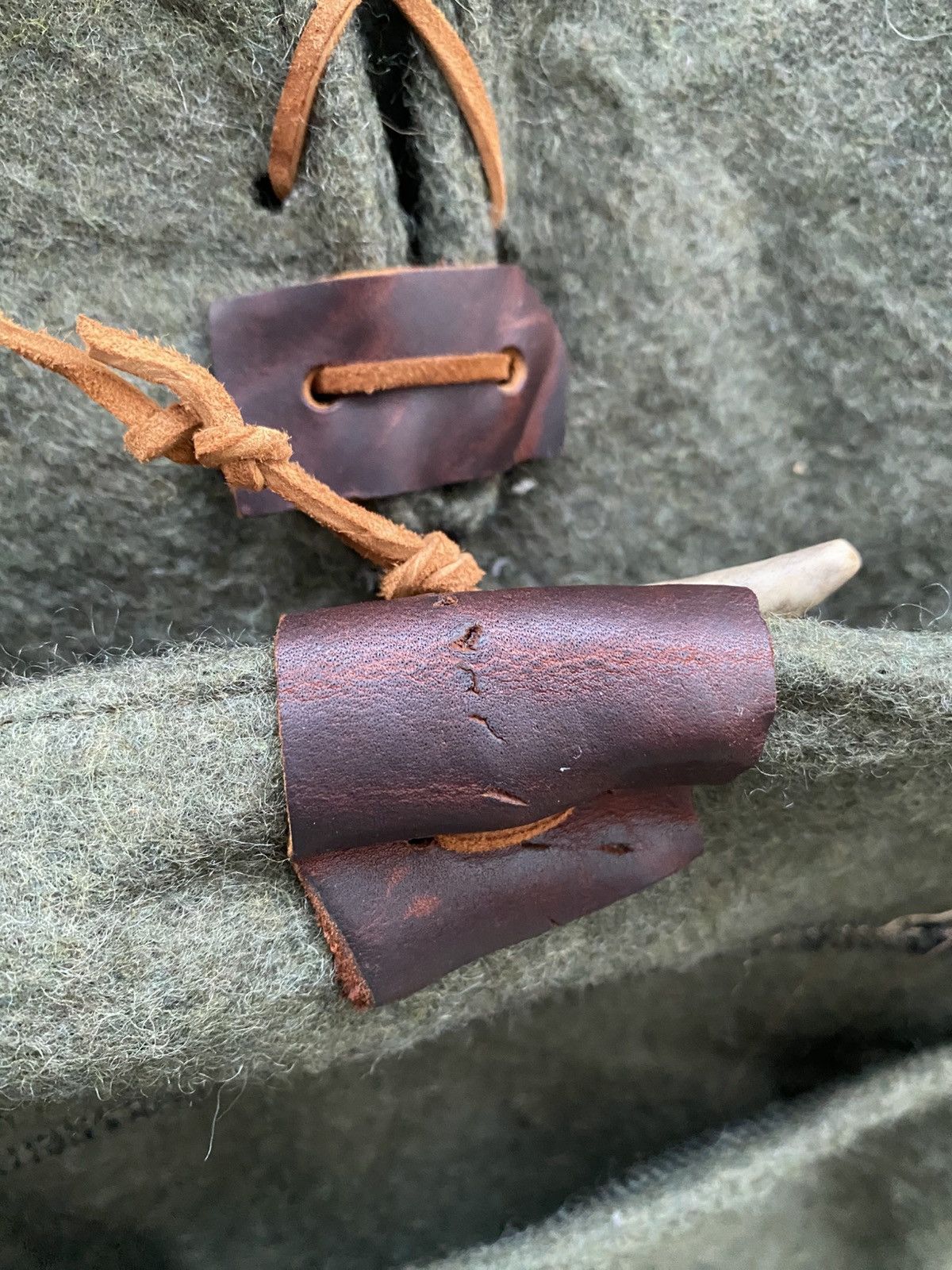Vintage 2023 Custom-Made Woodland Wool Coat Size US S / EU 44-46 / 1 - 10 Thumbnail