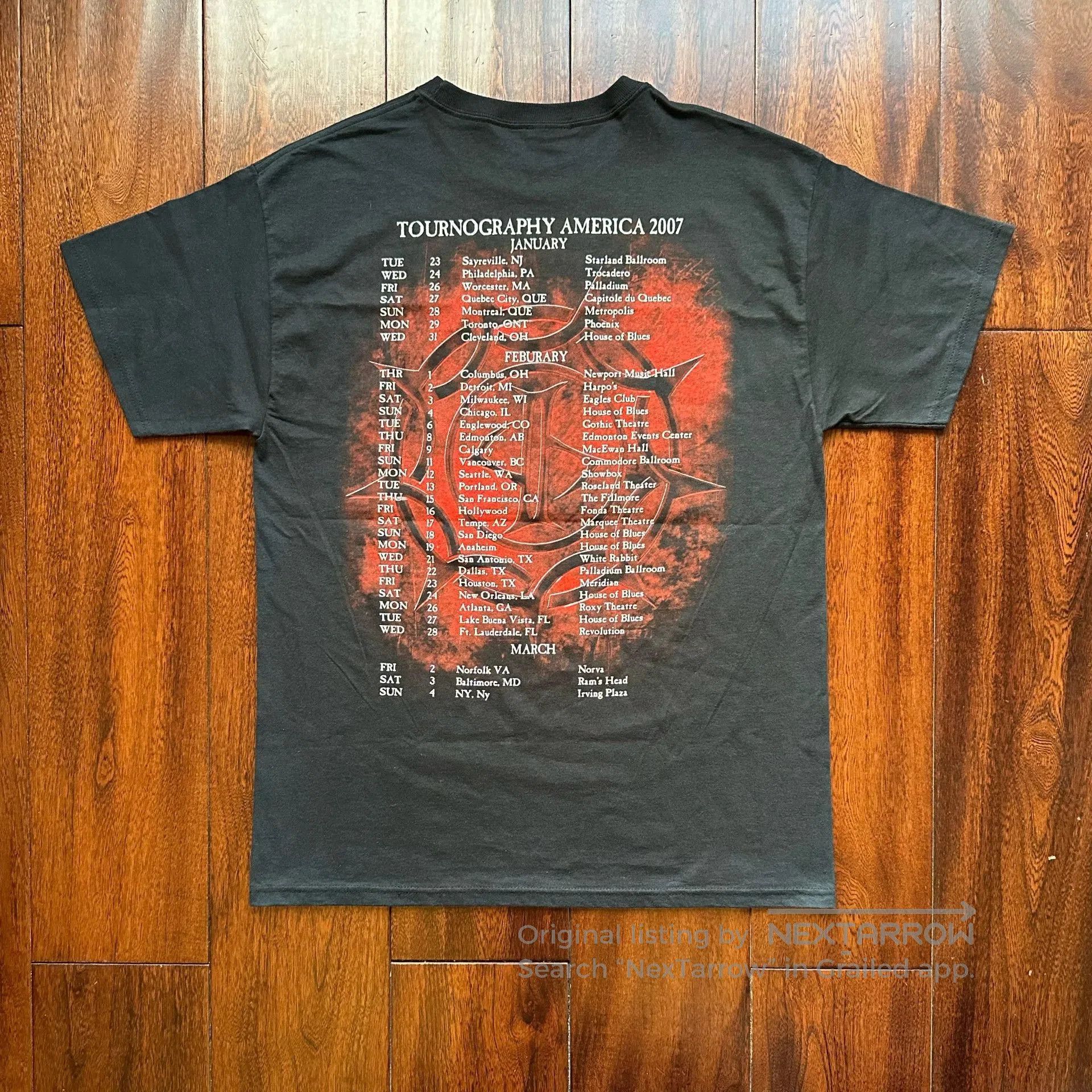 Vintage Vintage Cradle Of Filth 2007 Hanes Tee. Size US M / EU 48-50 / 2 - 2 Thumbnail