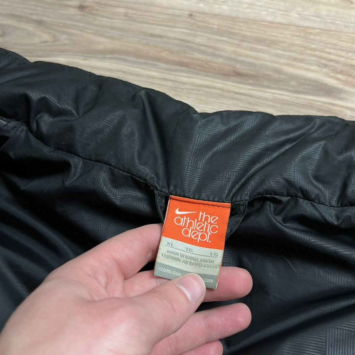 Nike 00s Nike Swoosh Vintage Drill Oversized Puffer Down Jacket Size US XL / EU 56 / 4 - 12 Thumbnail