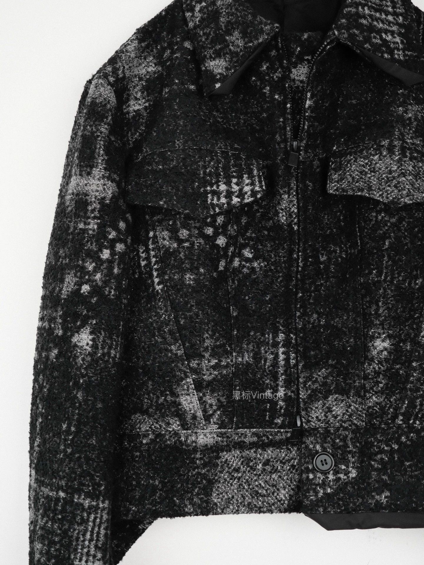 Yohji Yamamoto Yohji Yamamoto 24AW Vintage Jacquard Zip Jacket Women's Size S / US 4 / IT 40 - 3 Thumbnail