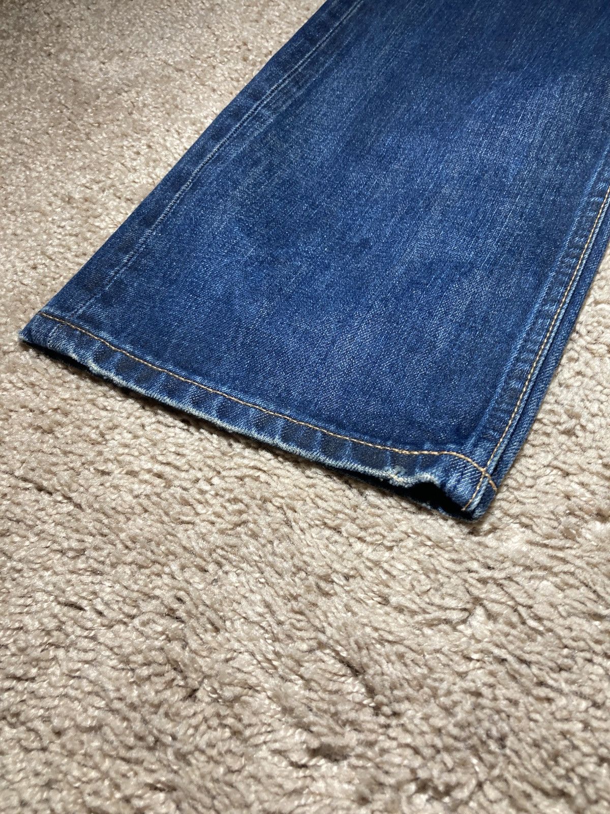 Celine AW24 Celine Indigo Dark Wash Straight Leg Kurt Jeans Hedi Size US 26 / EU 42 - 8 Thumbnail