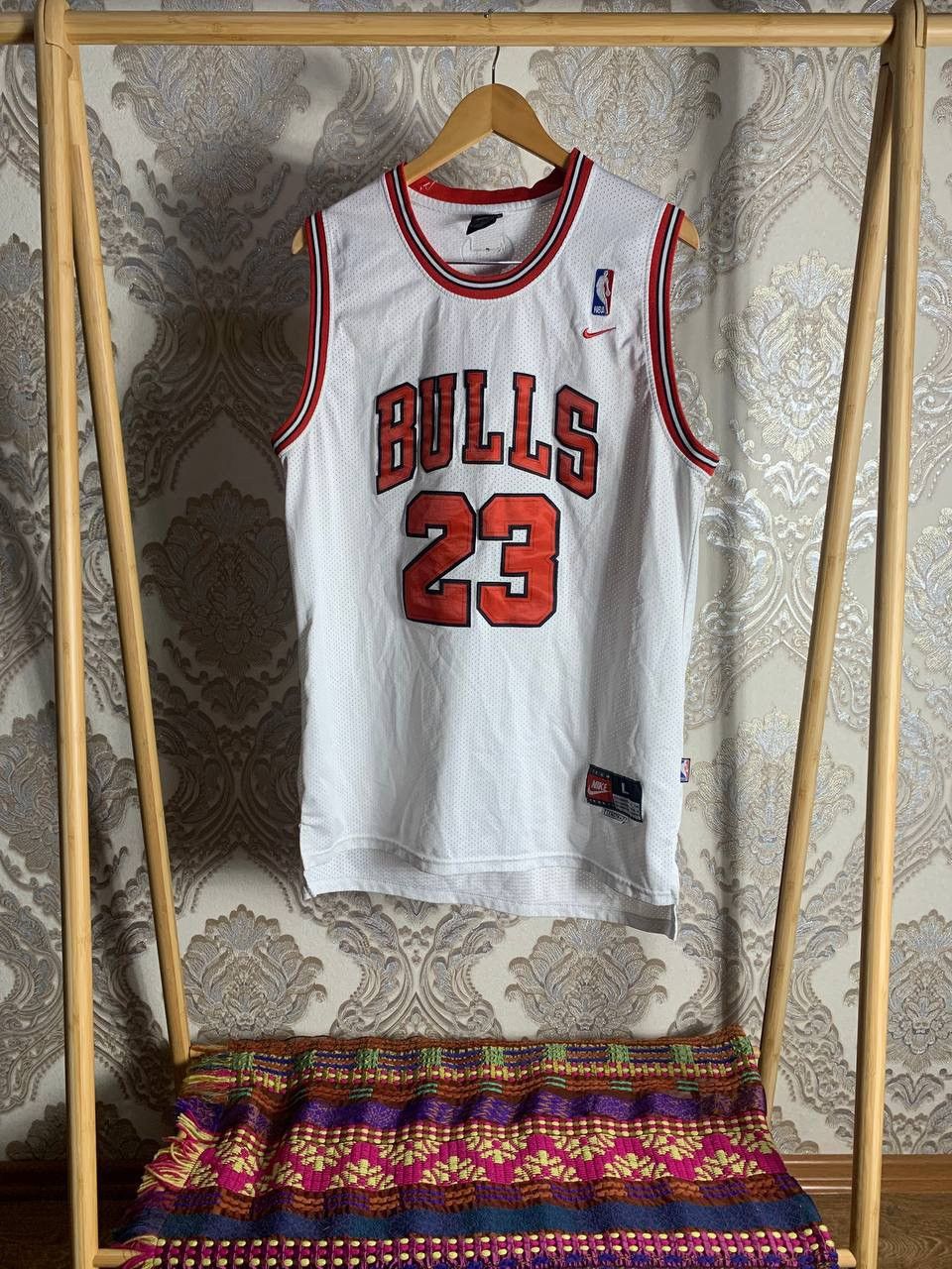 Nike × Vintage VERY RARE NIKE CHICAGO BULLS JORDAN 23 NBA JERSEY Y2K 90s Size US L / EU 52-54 / 3 - 1 Thumbnail