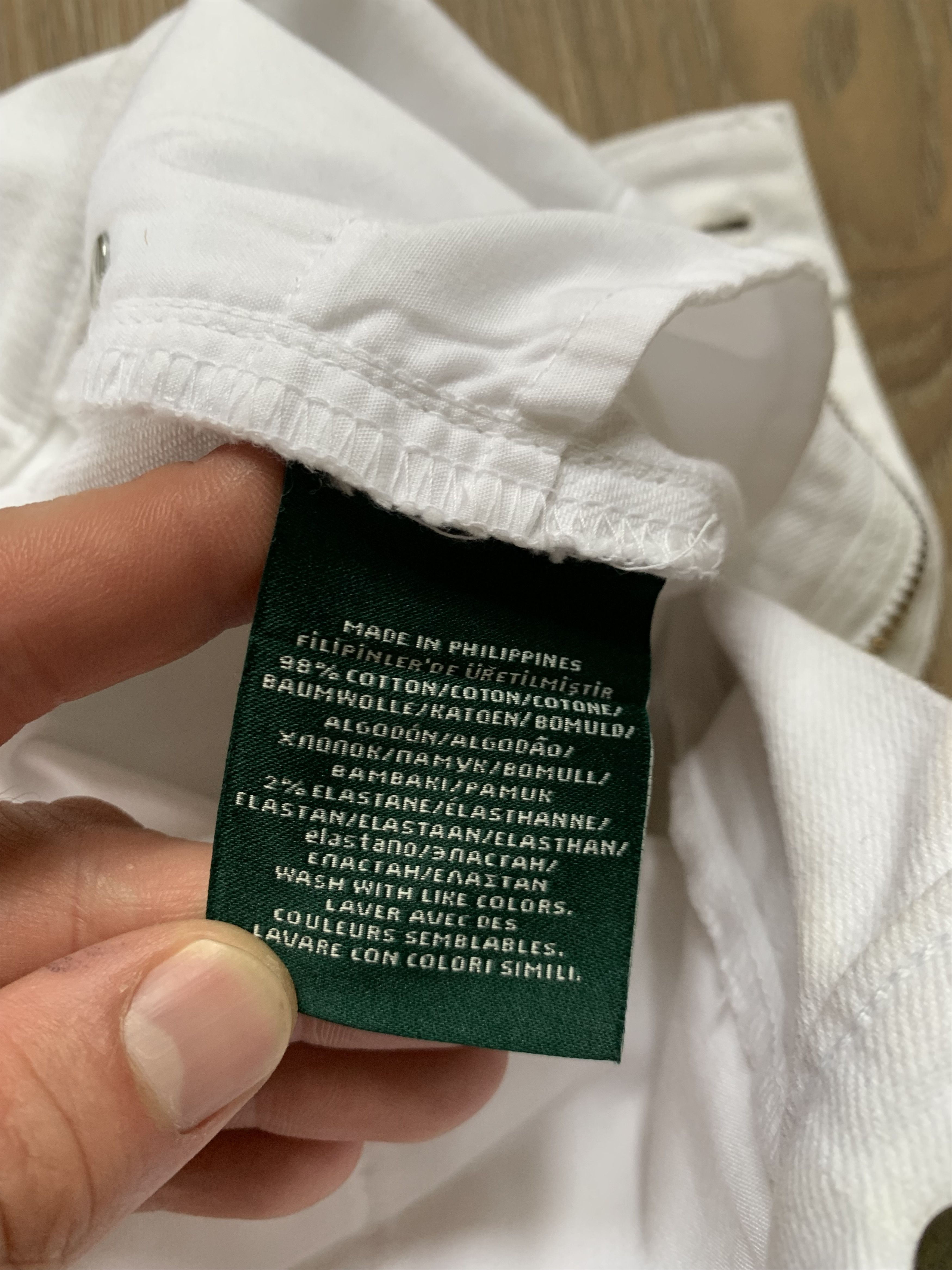 Lauren Ralph Lauren Lauren Ralph Lauren White Slim Jeans Size 31" - 10 Thumbnail