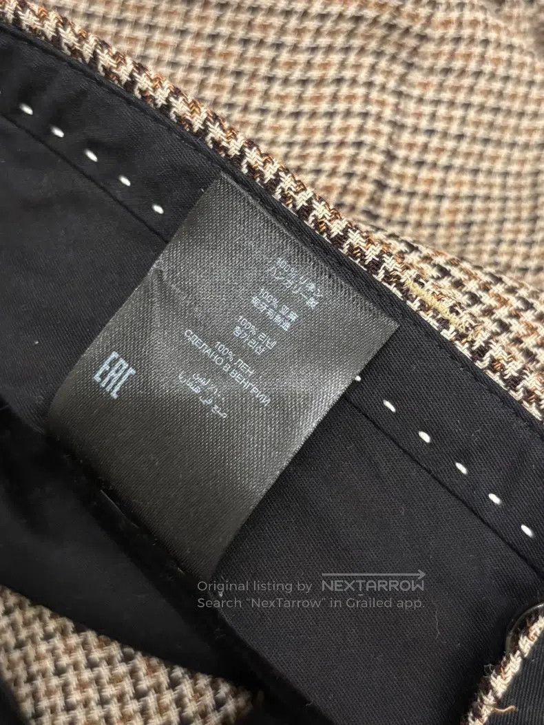 Dries Van Noten Dries Van Noten Houndstooth Linen Trousers Size US 28 / EU 44 - 5 Thumbnail
