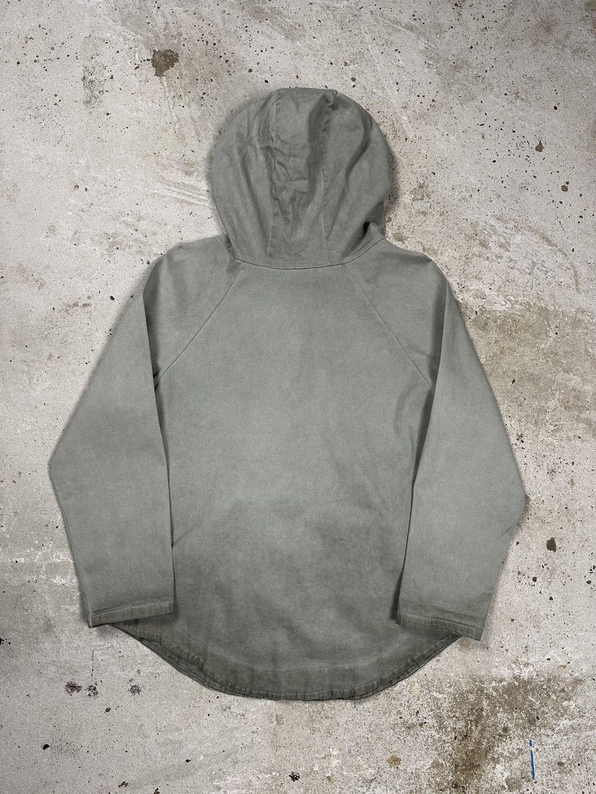 Other Vintage Y2K Grey/Khaki Faded Hooded Full Zip Jacket Archive Size US M / EU 48-50 / 2 - 2 Thumbnail