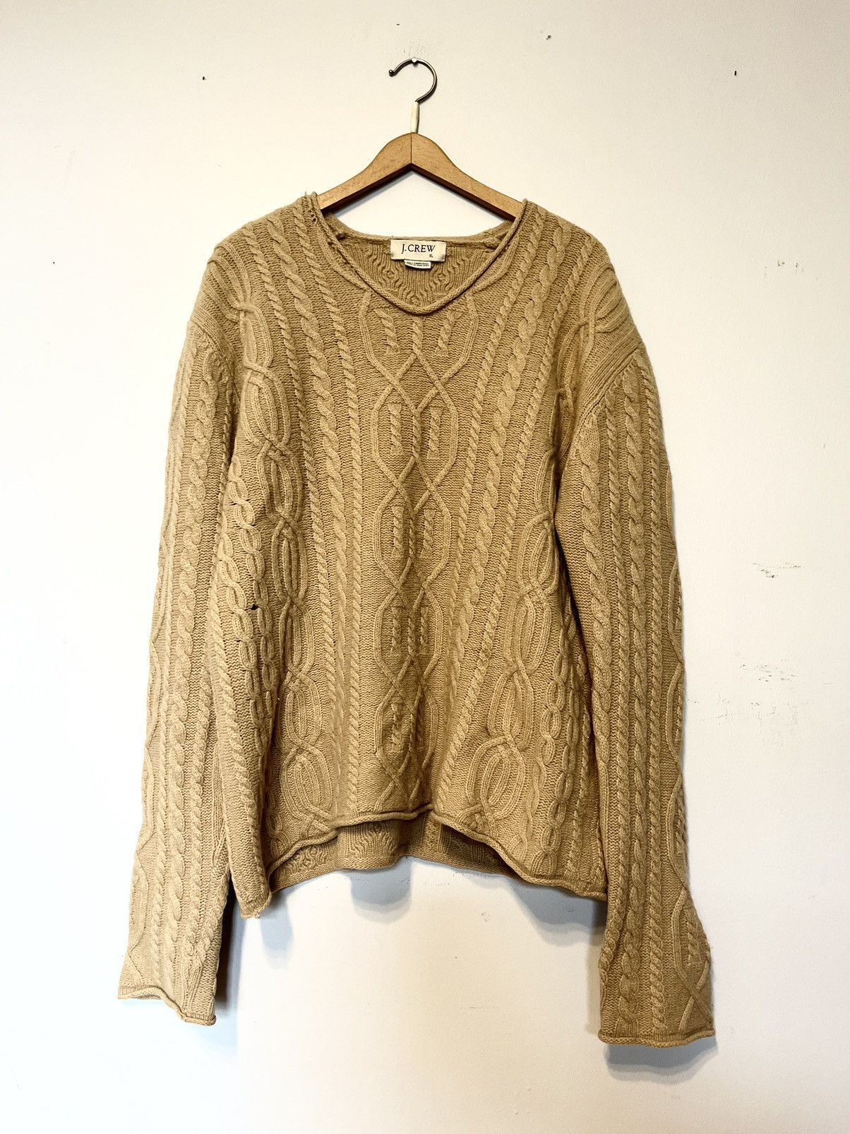 J.Crew J. Crew beige sweater Size XL / US 12-14 / IT 48-50 - 1 Thumbnail