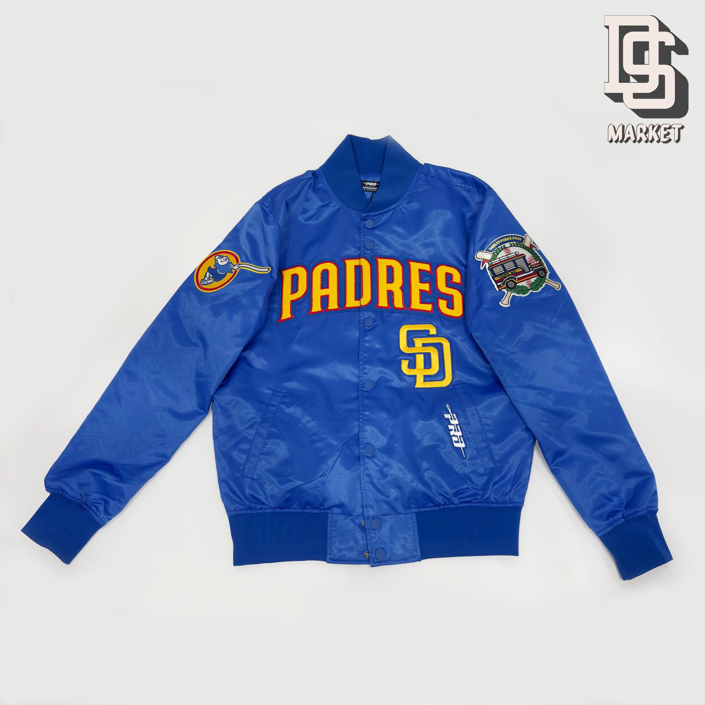MLB RARE SAN DIEGO PADRES FILIPINO BOMBER JACKET PHILIPPINES Size US XXL / EU 58 / 5 - 1 Thumbnail