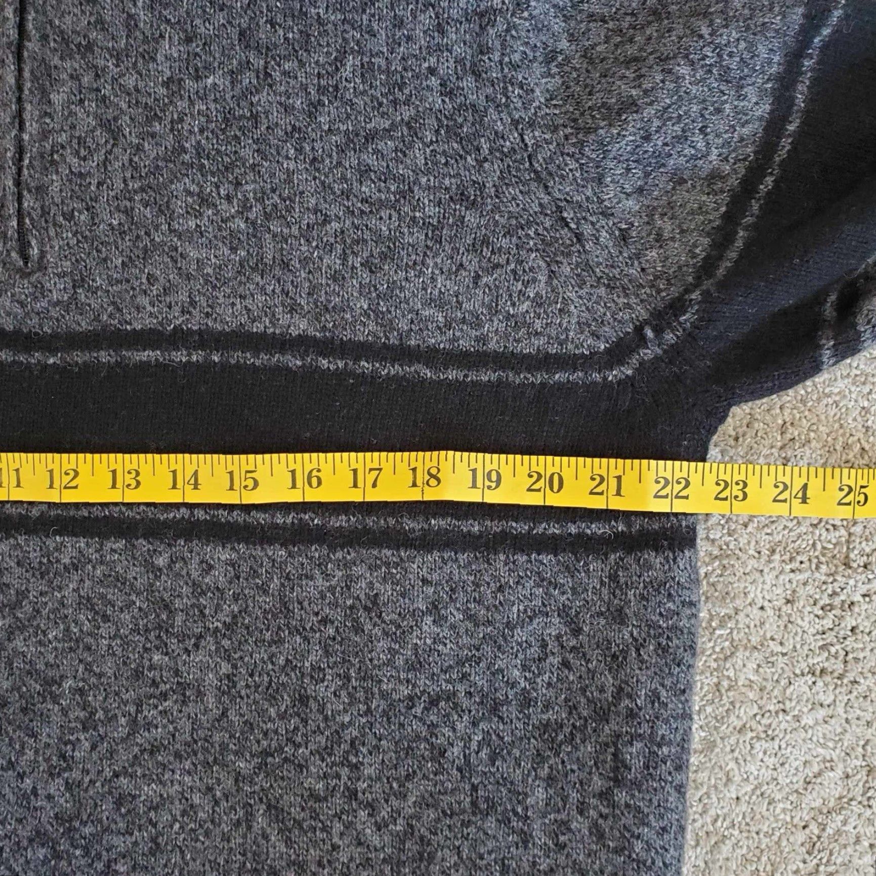 Vintage Daniele Blasi Sweater Mens XL 1/4 Zip Wool Blend Gray Nordic Mock Neck Size US XL / EU 56 / 4 - 5 Thumbnail