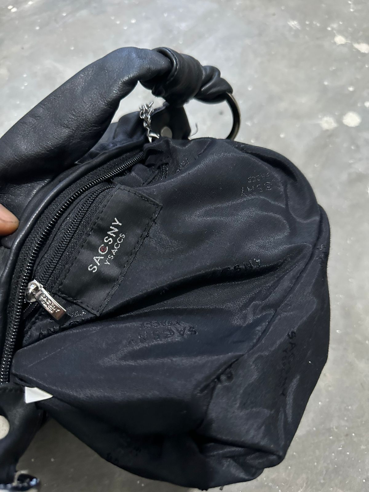 Yohji Yamamoto 🔥Y’saccs by Yohji yamamoto side stud button leather bag Size ONE SIZE - 7 Thumbnail