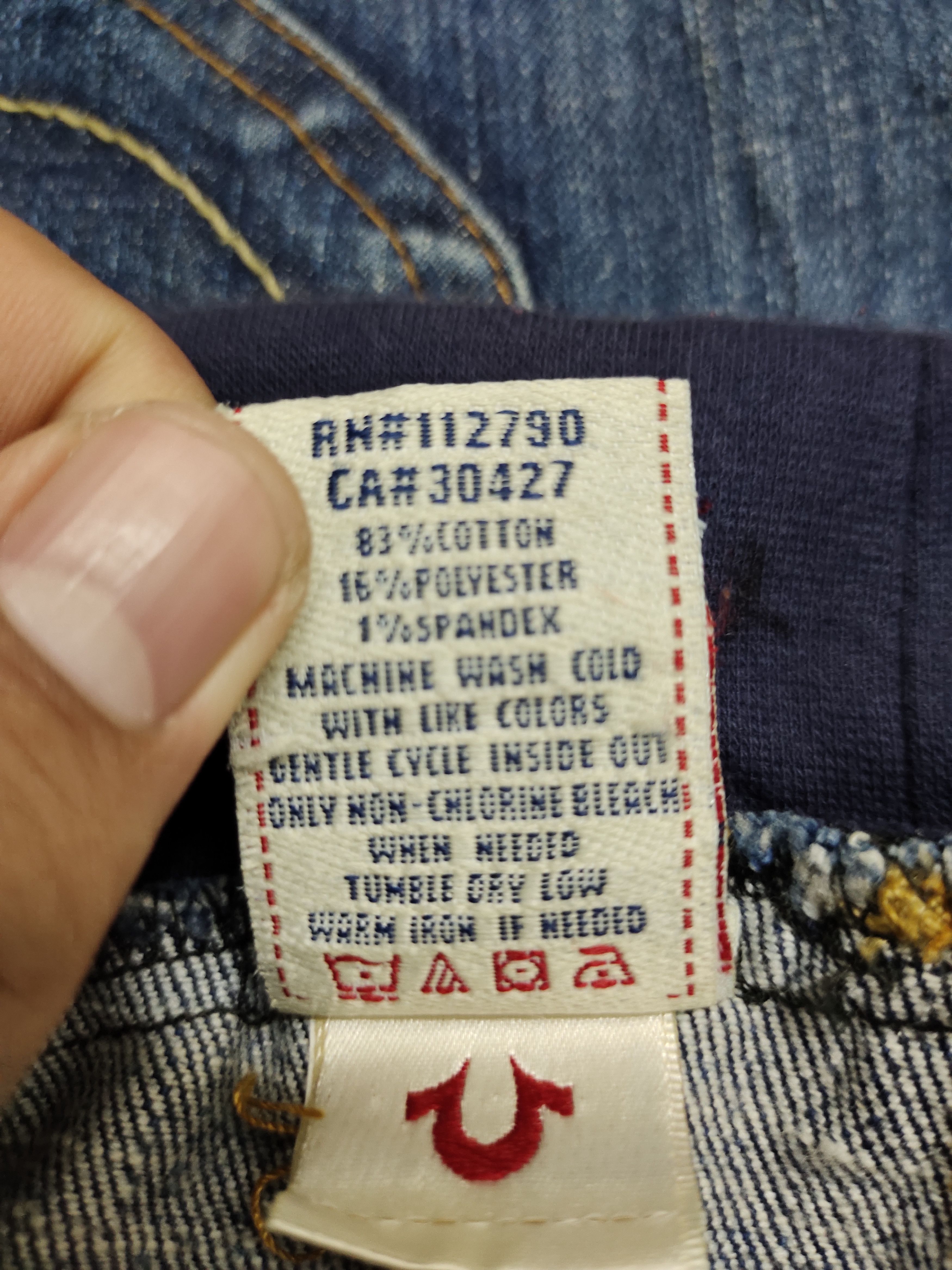 True Religion Flare Jeans True Religion JOEY Wide Leg Denim Boot Cut Size 32" / US 10 / IT 46 - 19 Thumbnail