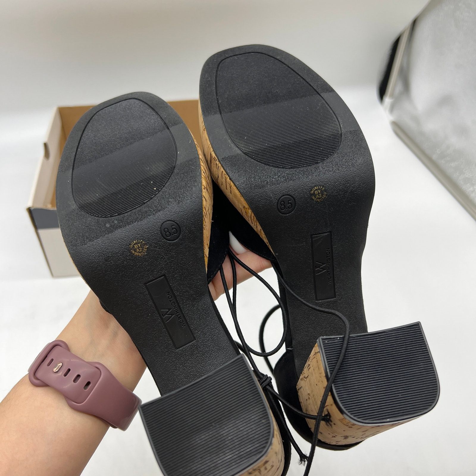 Other Worthington Womens Panama Block Heel Pumps Size US 8.5 / IT 38.5 - 6 Thumbnail