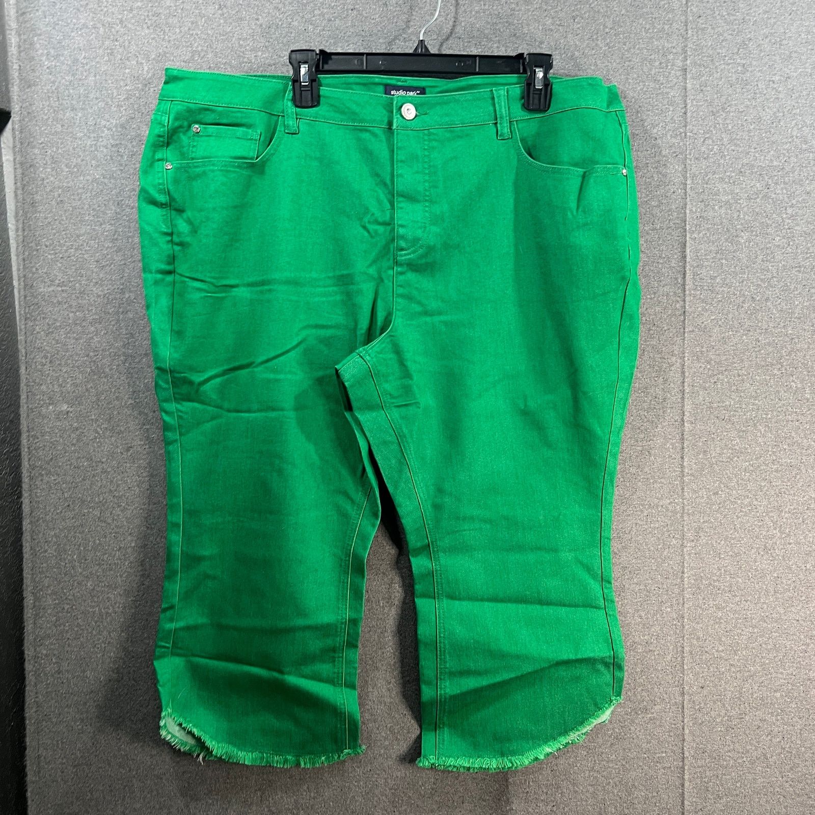 Other Studio Park x Jane Treacy Petite Twill Kick Flare Cropped Size 22" - 1 Thumbnail
