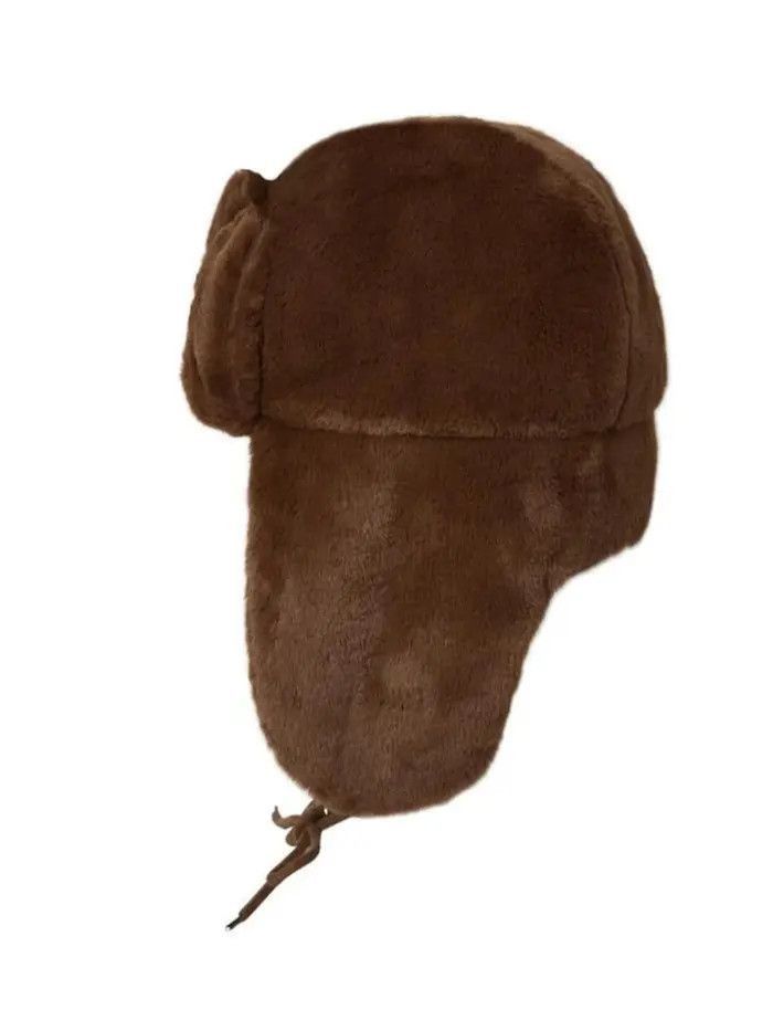 Japanese Brand × Vintage Y2K Cartoon Anime Domo Kun Hat Ushanka Hat Cute Winter Hat Size ONE SIZE - 5 Thumbnail