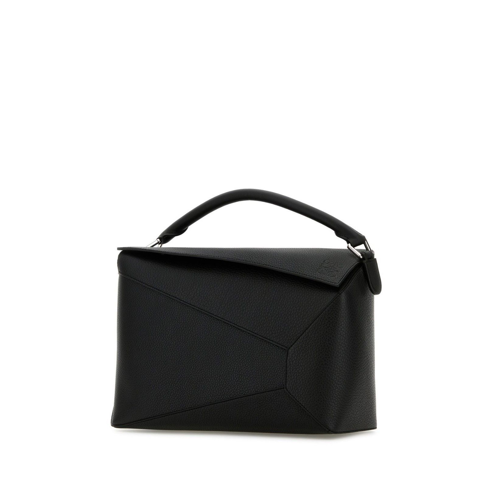 Loewe LOEWE Puzzle Large Black Grained Leather Top Handle Bag New Size ONE SIZE - 2 Thumbnail