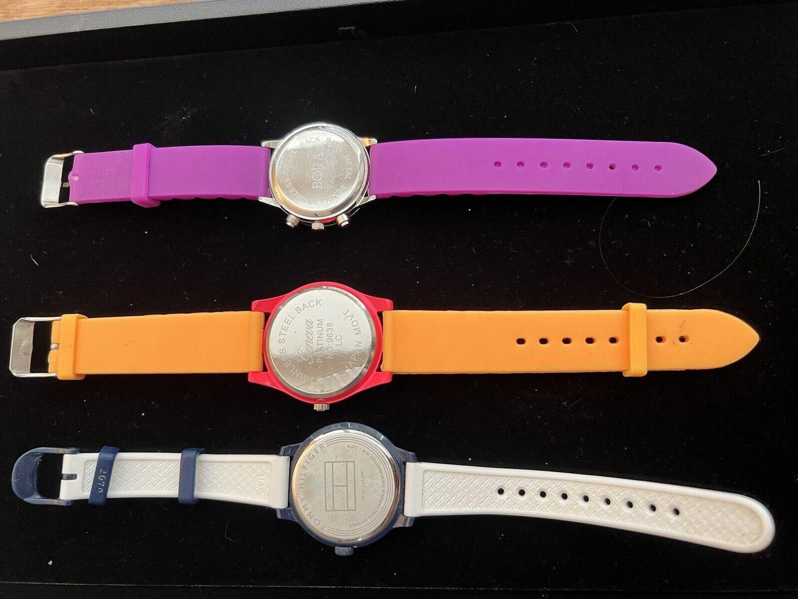 Designer 3 Women’s Watches Rubber Band Fun Colors Size ONE SIZE - 5 Thumbnail