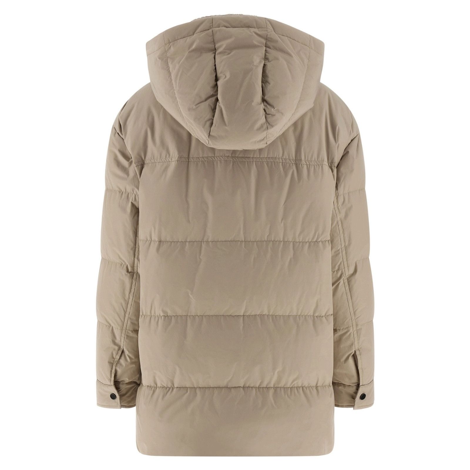 Brunello Cucinelli BRUNELLO CUCINELLI Beige Down Jacket New & Authentic (Women' Size S / US 4 / IT 40 - 2 Thumbnail