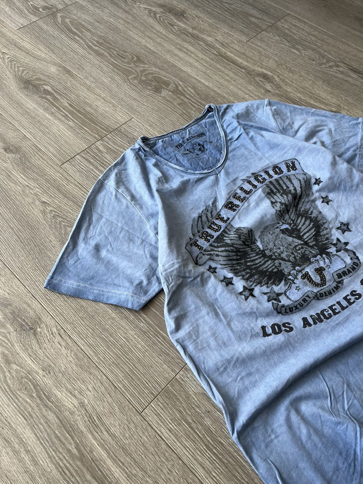 True Religion × Vintage Vintage Y2K True Religion Tee T-Shirt Los Angeles Size US XL / EU 56 / 4 - 7 Thumbnail