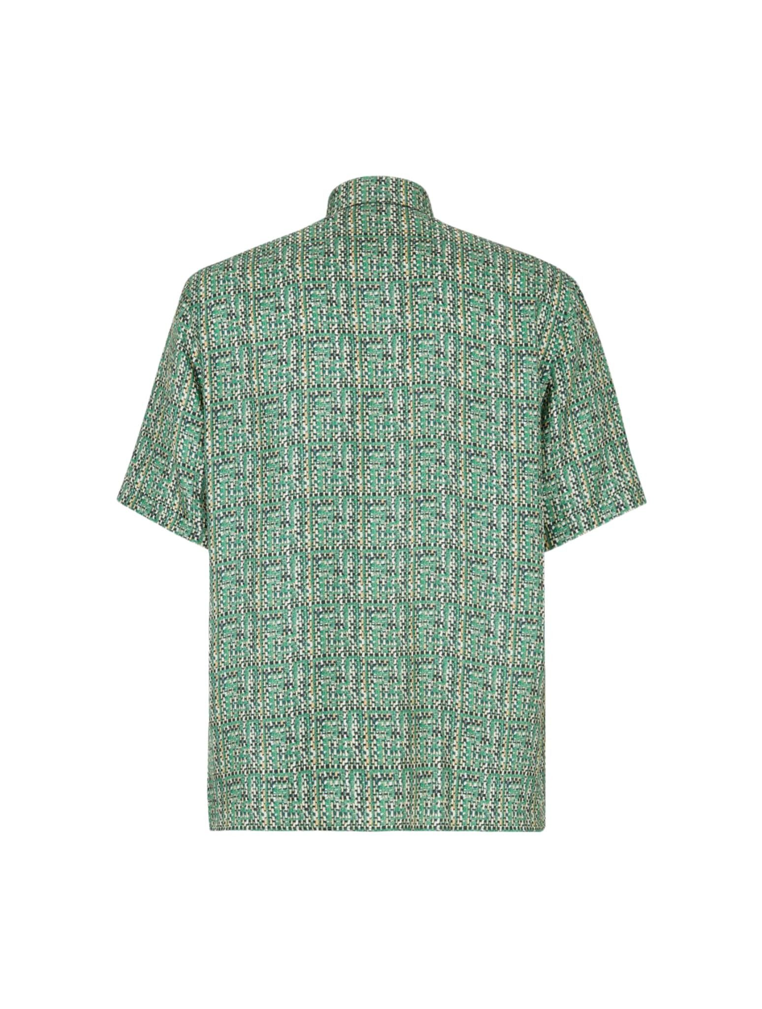 Fendi o1s1wg110525 Shirt in Green Size US S / EU 44-46 / 1 - 2 Thumbnail