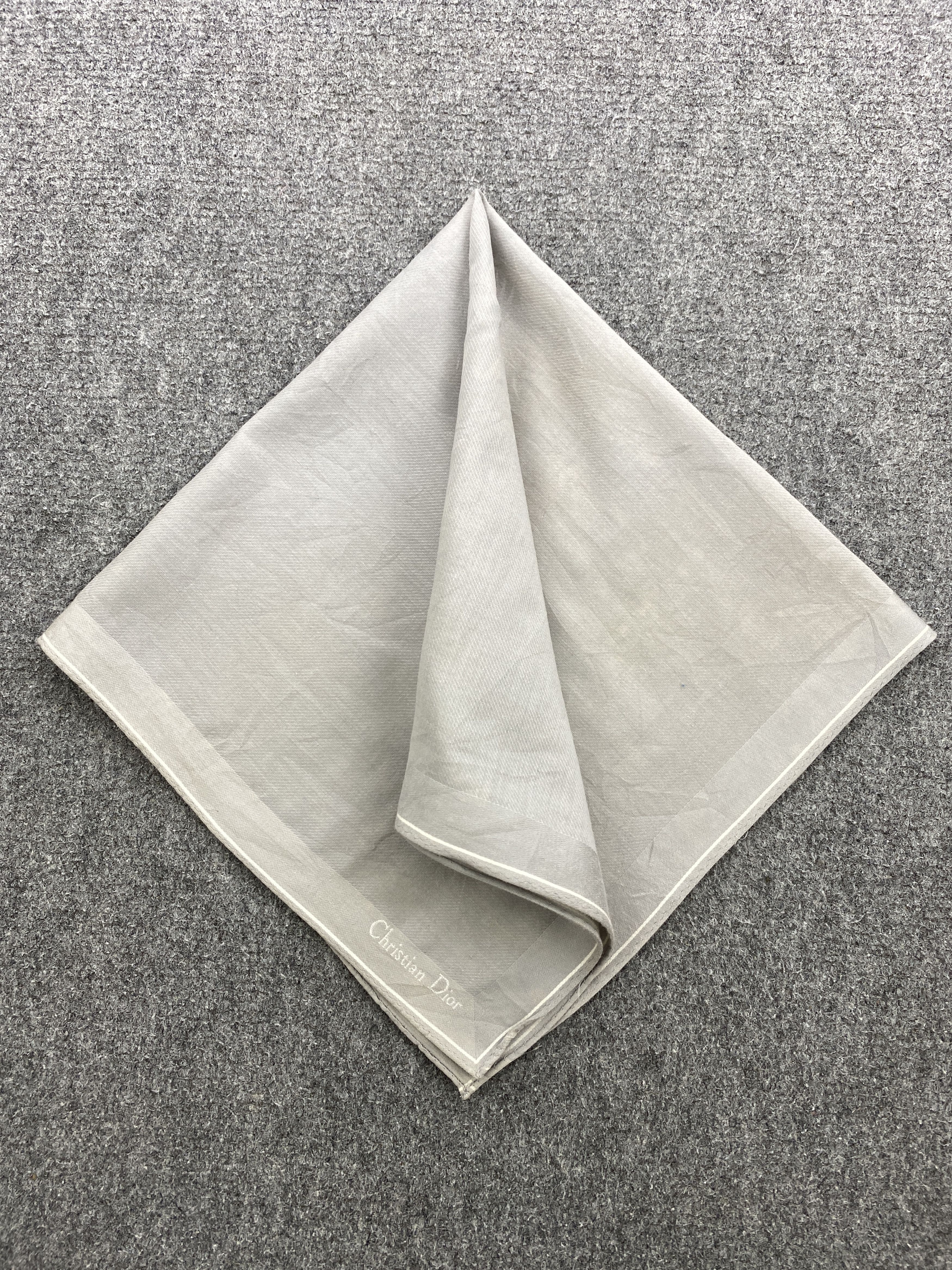 Christian Dior Monsieur Christian Dior Bandana / Handkerchief / Neckerchief HKC0789 Size ONE SIZE - 3 Thumbnail
