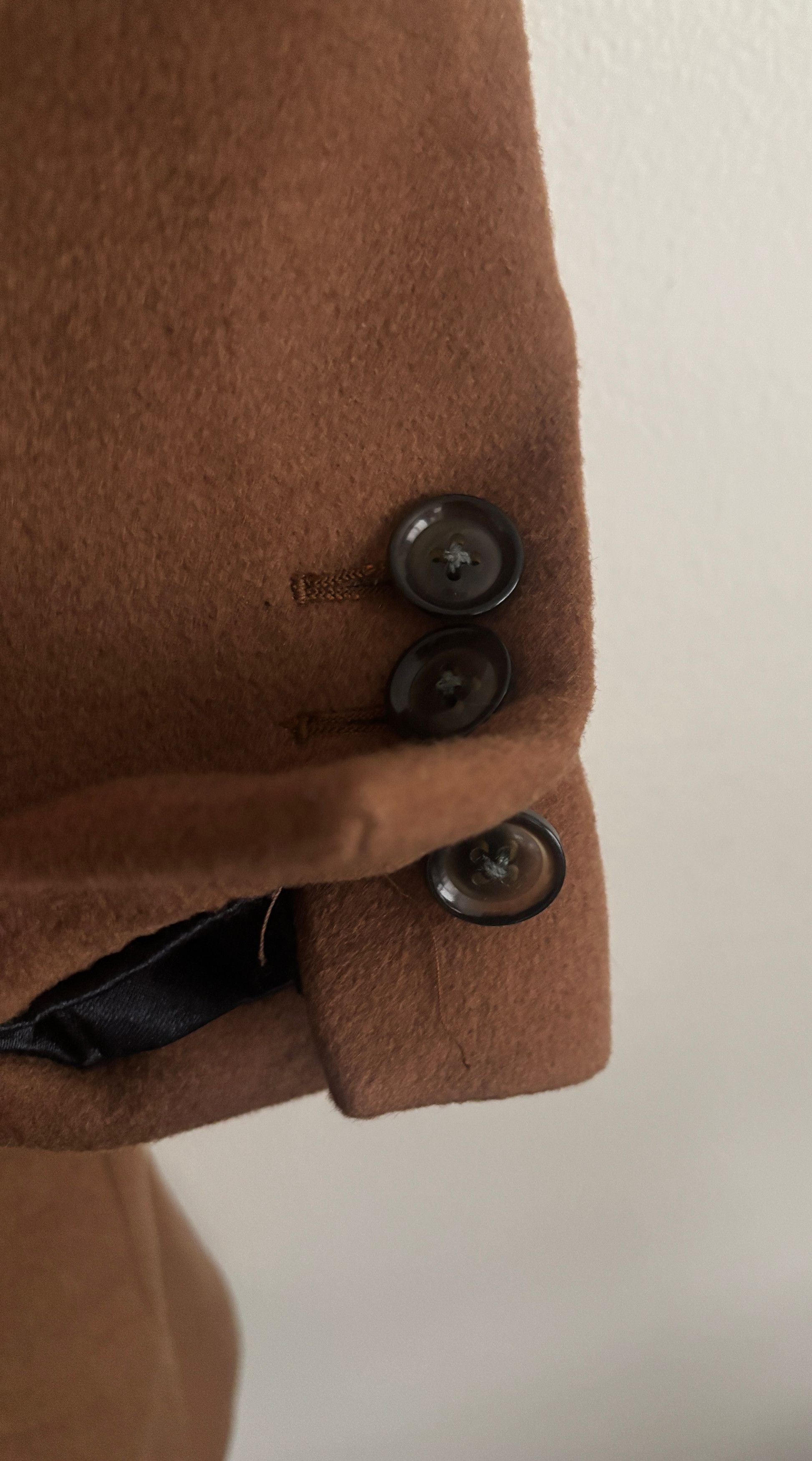 Other $1400 Bespoke Camel Cashmere Overcoat/ Top Coat - 38-40/ M-L Size US M / EU 48-50 / 2 - 8 Thumbnail