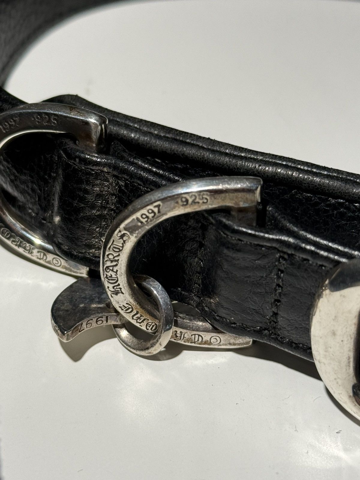 Chrome Hearts Chrome Hearts Leather Dog Collar Size ONE SIZE - 3 Thumbnail