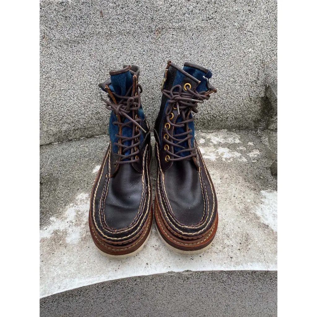Visvim VISVIM ICT GRIZZLY BOOTS INDIGO Size US 8.5 / EU 41-42 - 3 Thumbnail