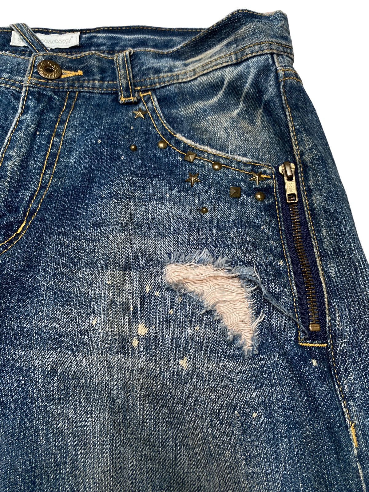 Japanese Brand × Vintage Vintage Japanese Brand Earth Music & Ecology Jeans 1990s Size US 32 / EU 48 - 5 Thumbnail