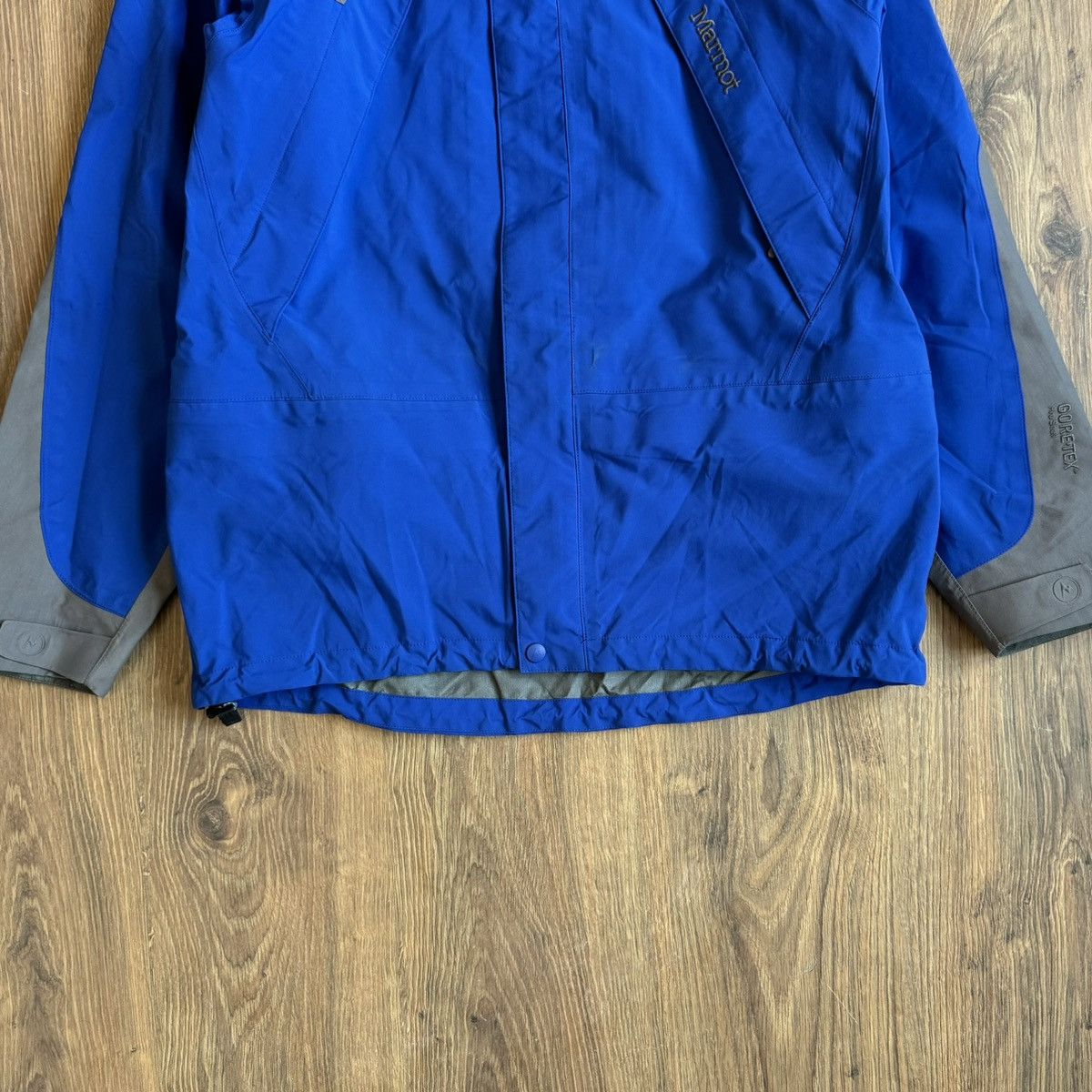 Marmot Marmot Gore-Tex Pro Shell Ski Jacket GTX Men’s M Blue/Gray Size US M / EU 48-50 / 2 - 3 Thumbnail