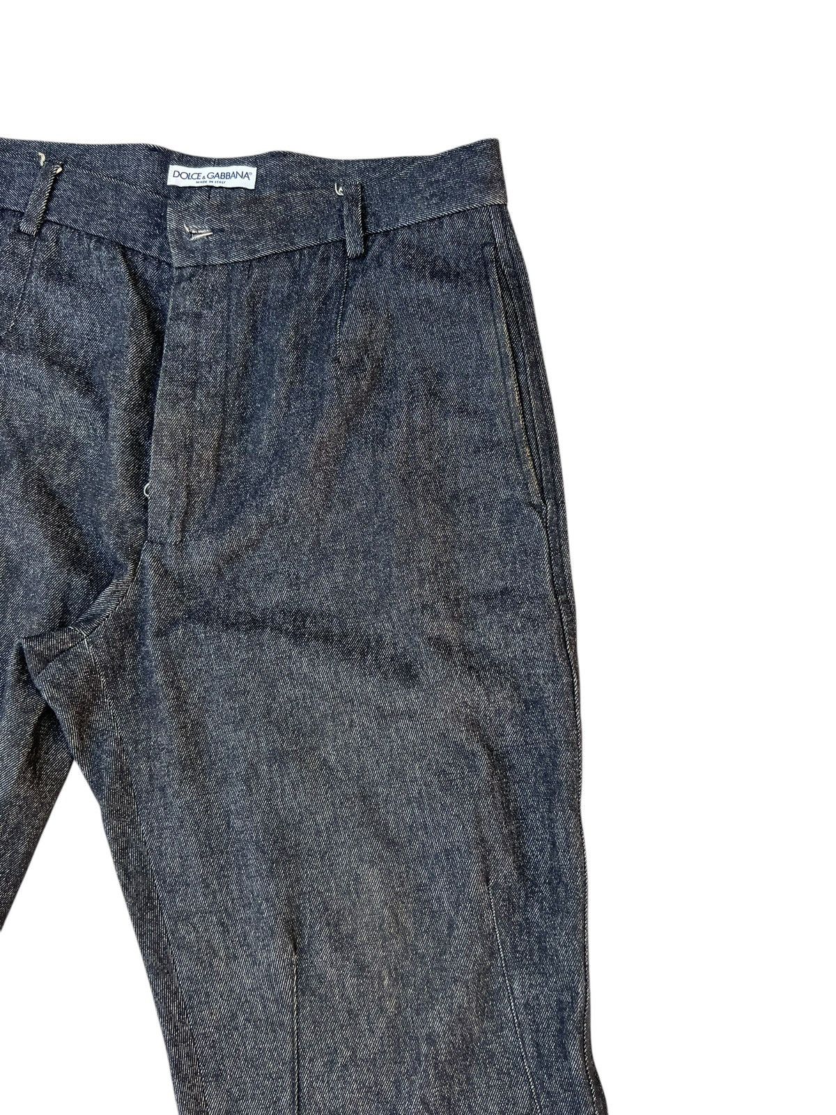 Dolce & Gabbana Dolce & Gabbana Made in Italy Rayon Blend Denim Pant Size US 32 / EU 48 - 11 Thumbnail