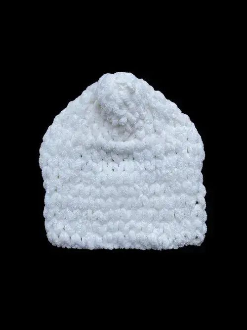 Other Handmade Knitted Balaclava Ski Mask Bunny Style TikTok Size ONE SIZE - 3 Thumbnail