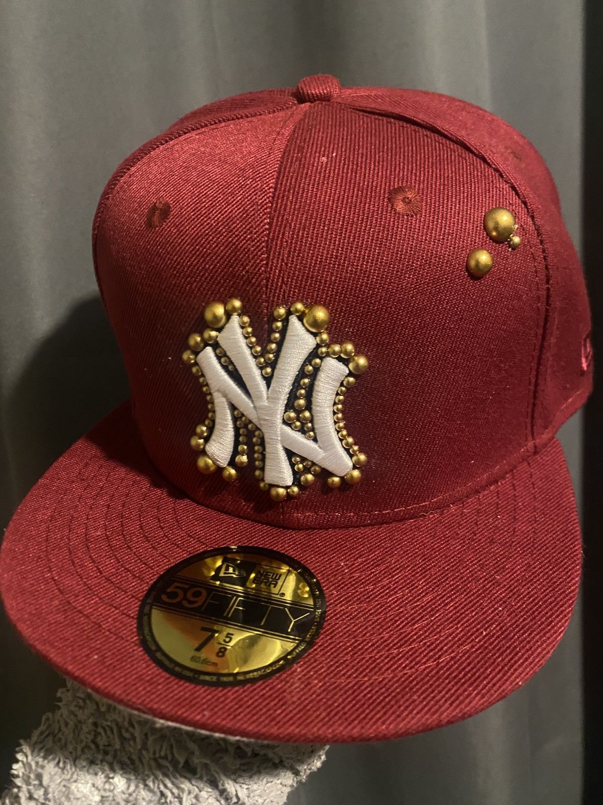 New Era New era custom burgundy cap Size ONE SIZE - 3 Thumbnail