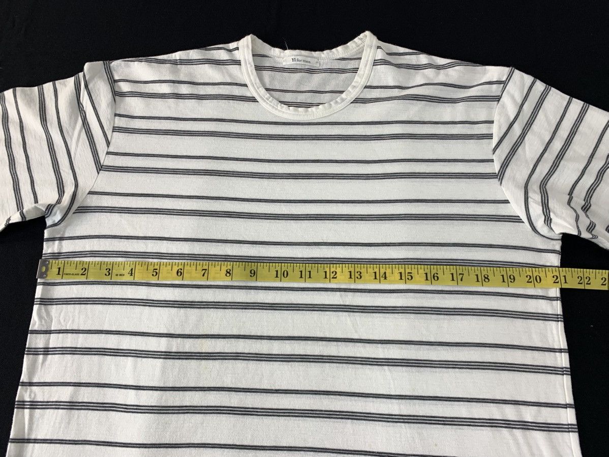 Y's for Men Y’s For Men Yohji Yamamoto Classic Striped Tee T shirt Size US L / EU 52-54 / 3 - 8 Thumbnail